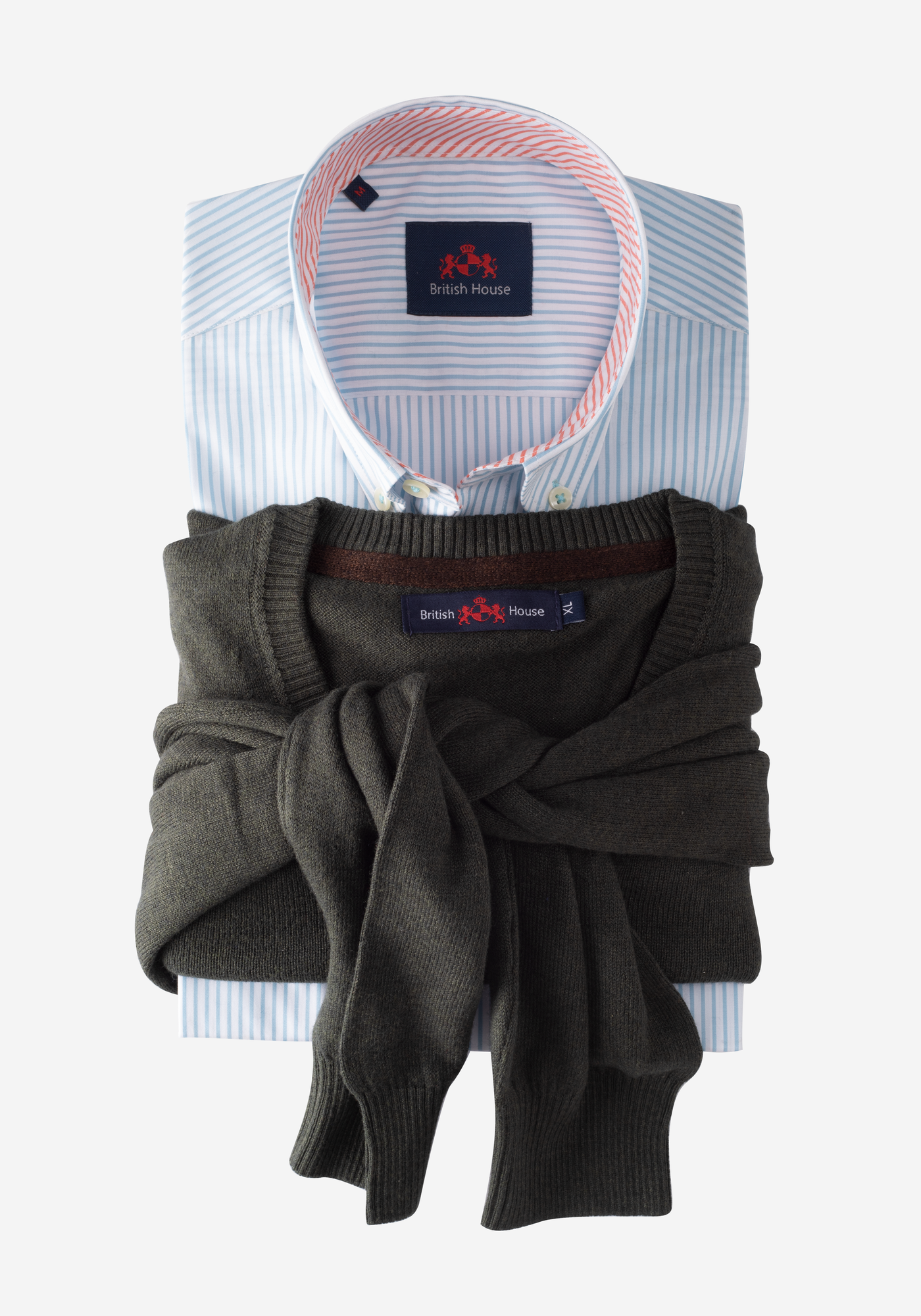 Olive Pullover Cotton Cashmere
