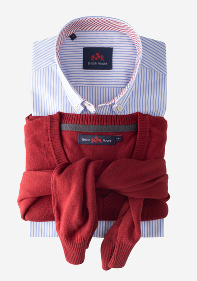 Maroon Pullover Cotton Cashmere