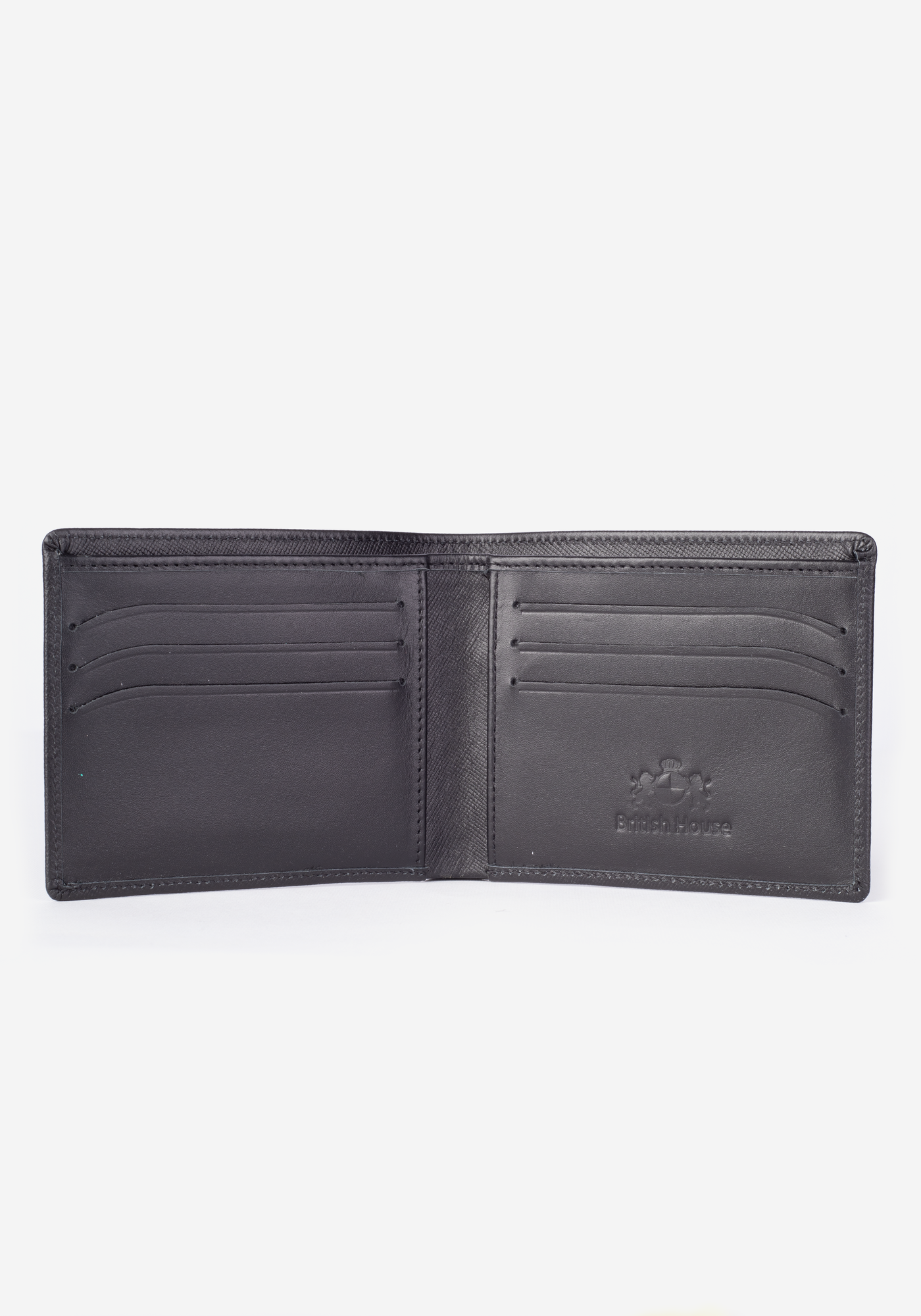 WAL014 / Black Leather Wallet